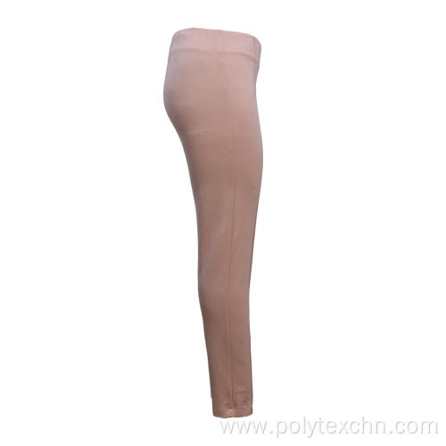 Ladies Pants Knit Trousers Ponte Basic Style